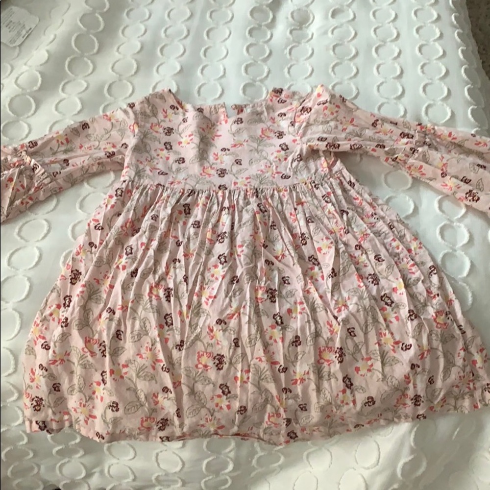 Bell sleeve Baby Gap pink floral dress